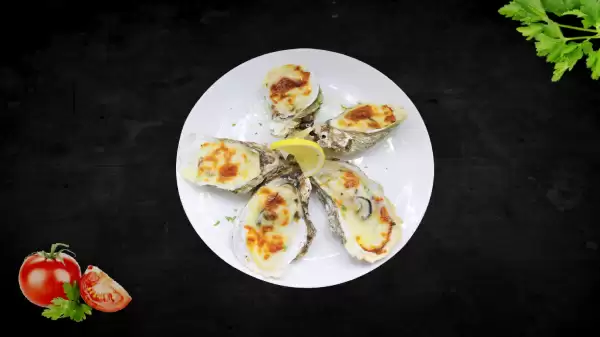 Oyster with Cheese