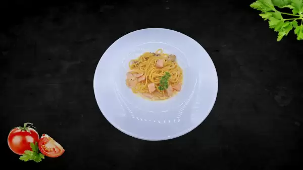 Salmon Cream Pasta